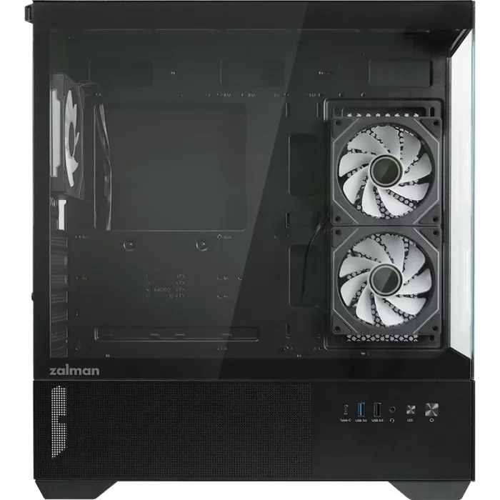 Корпус Zalman Chronix V2 черный без БП ATX 6x120mm 2x140mm 1xUSB2.0 1xUSB3.0 audio bott PSU