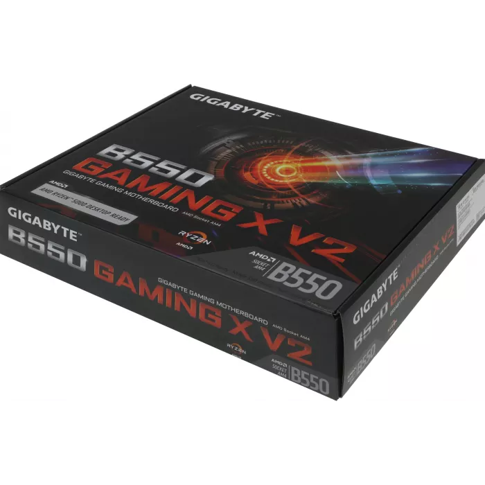 Материнская плата Gigabyte B550 GAMING X V2 Soc-AM4 AMD B550 4xDDR4 ATX AC`97 8ch(7.1) GbLAN RAID+DVI+HDMI
