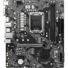 Материнская плата MSI PRO H610M-G DDR4 Soc-1700 Intel H610 2xDDR4 mATX AC`97 8ch(7.1) GbLAN+VGA+HDMI+DP