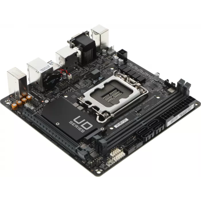 Материнская плата Gigabyte H610I DDR4 Soc-1700 Intel H610 2xDDR4 mini-ITX AC`97 8ch(7.1) GbLAN+VGA+HDMI+DP