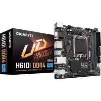 Материнская плата Gigabyte H610I DDR4 Soc-1700 Intel H610 2xDDR4 mini-ITX AC`97 8ch(7.1) GbLAN+VGA+HDMI+DP