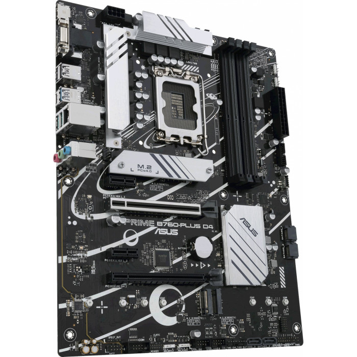 Материнская плата Asus PRIME B760-PLUS D4 Soc-1700 Intel B760 4xDDR4 ATX AC`97 8ch(7.1) 2.5Gg RAID+VGA+HDMI+DP