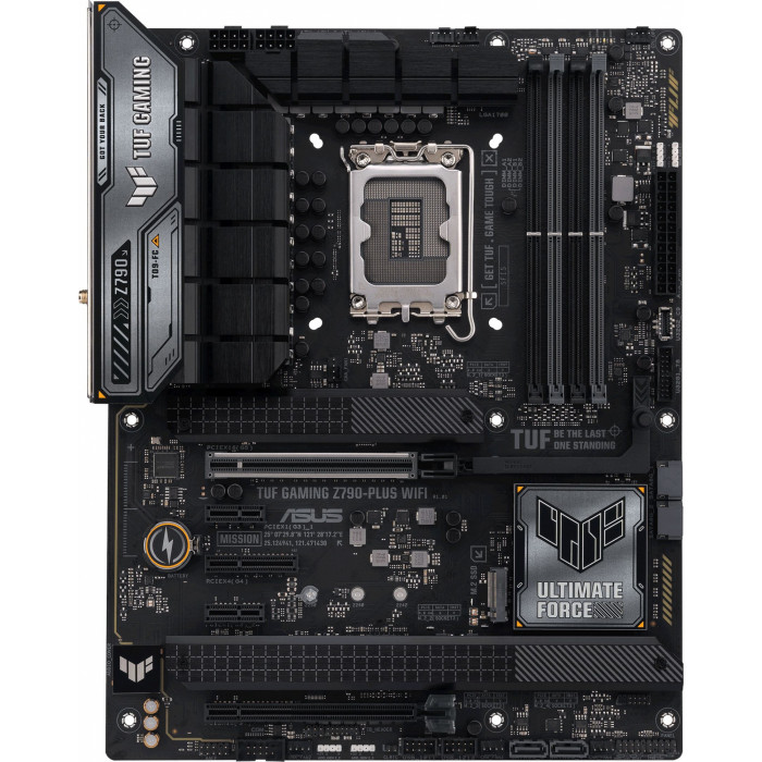 Материнская плата Asus TUF GAMING Z790-PLUS WIFI Soc-1700 Intel Z790 4xDDR5 ATX AC`97 8ch(7.1) 2.5Gg RAID+HDMI+DP