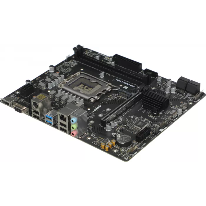 Материнская плата MSI PRO B760M-E DDR4 Soc-1700 Intel B760 2xDDR4 mATX AC`97 8ch(7.1) GbLAN+VGA+HDMI