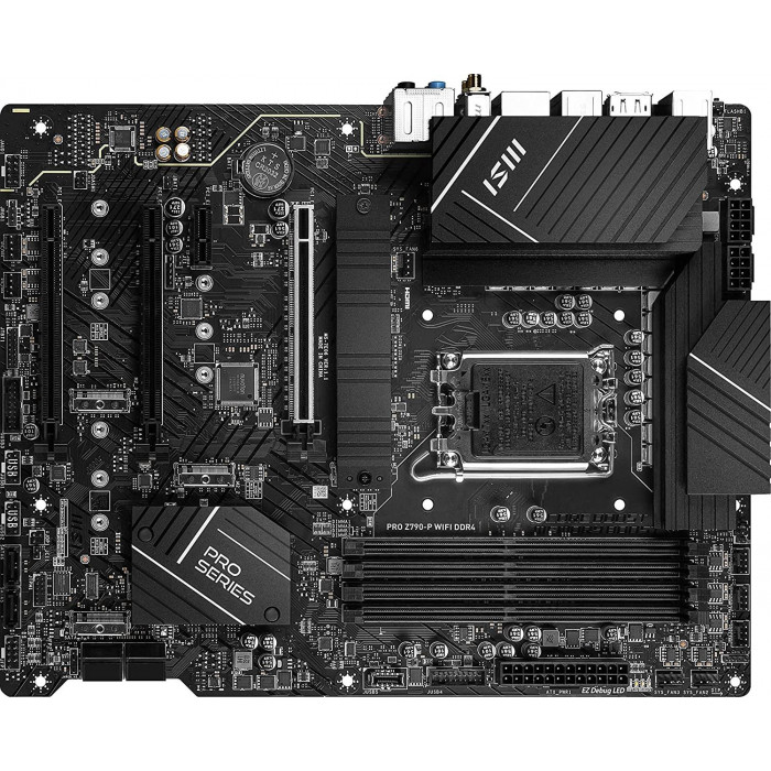 Материнская плата MSI PRO Z790-P WIFI DDR4 Soc-1700 Intel Z790 4xDDR4 ATX AC`97 8ch(7.1) 2.5Gg RAID+HDMI