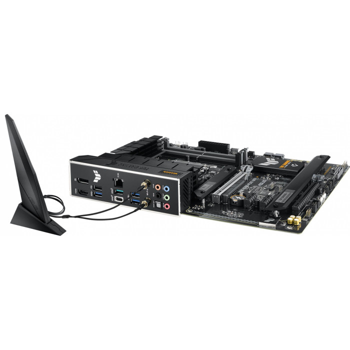 Материнская плата Asus TUF GAMING B760-PLUS WIFI Soc-1700 Intel B760 4xDDR5 ATX AC`97 8ch(7.1) 2.5Gg RAID+HDMI+DP