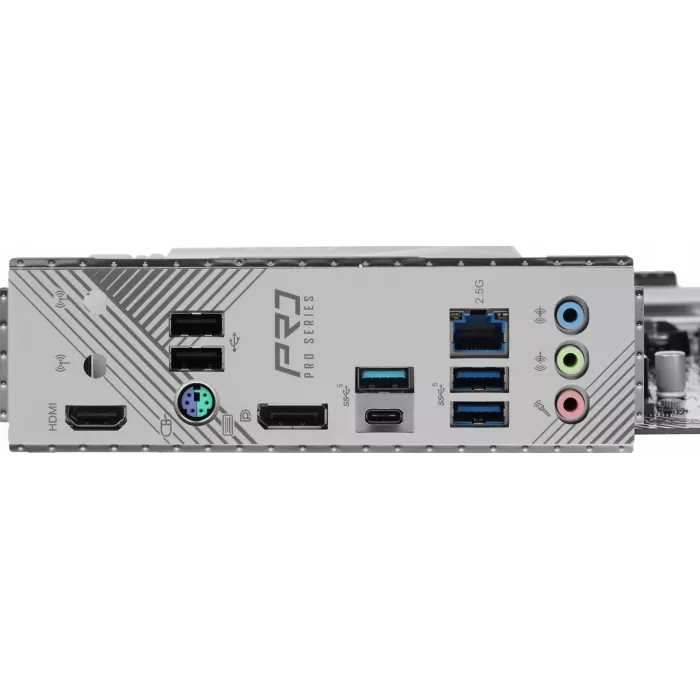 Материнская плата Asrock B760M PRO RS Soc-1700 Intel B760 4xDDR5 mATX AC`97 8ch(7.1) 2.5Gg RAID+HDMI+DP