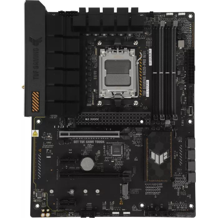 Материнская плата Asus TUF GAMING A620-PRO WIFI Socket AM5 AMD A620 4xDDR5 ATX AC`97 8ch(7.1) 2.5Gg RAID+HDMI+DP