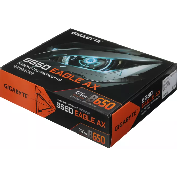Материнская плата Gigabyte B650 EAGLE AX Socket AM5 AMD B650 4xDDR5 ATX AC`97 8ch(7.1) GbLAN RAID+HDMI+DP