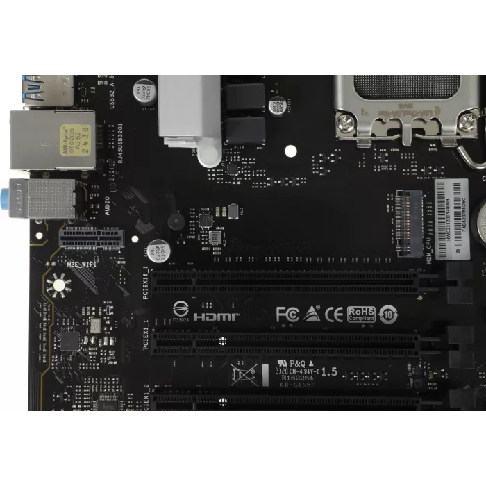 Материнская плата Biostar B760MXC Pro Soc-1700 Intel B760 4xDDR5 mATX AC`97 8ch(7.1) 2.5Gg RAID+VGA+DVI+HDMI