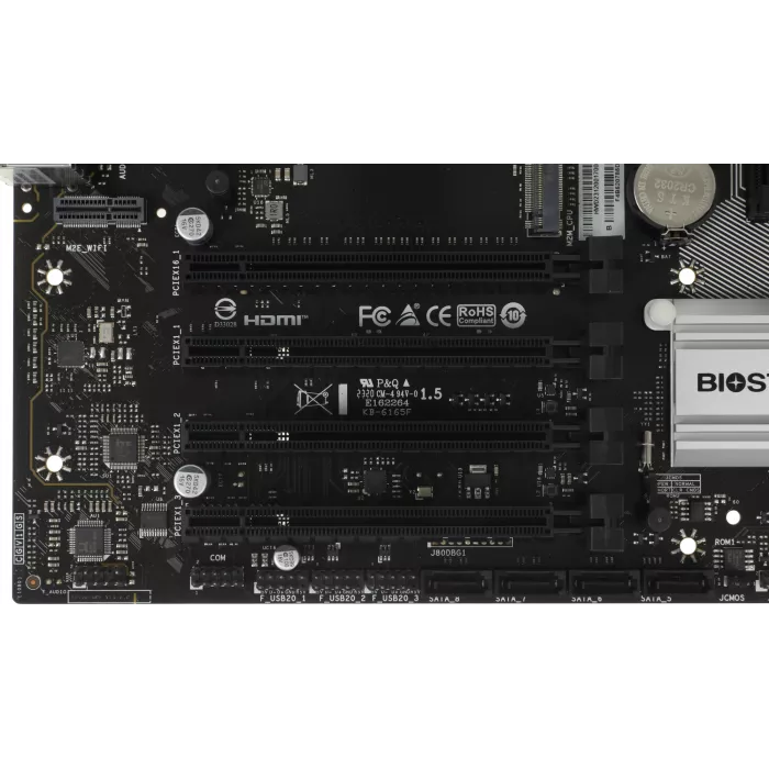 Материнская плата Biostar B760MXC Pro Soc-1700 Intel B760 4xDDR5 mATX AC`97 8ch(7.1) 2.5Gg RAID+VGA+DVI+HDMI