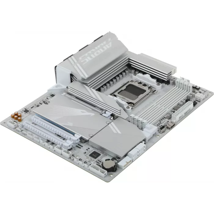 Материнская плата Gigabyte X870 AORUS ELITE WIFI7 ICE Socket AM5 AMD X870 4xDDR5 ATX AC`97 8ch(7.1) 2.5Gg RAID+HDMI