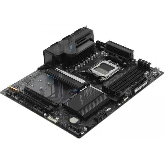 Материнская плата Gigabyte X870 GAMING WIFI6 Socket AM5 AMD X870 4xDDR5 ATX AC`97 8ch(7.1) 2.5Gg RAID+HDMI