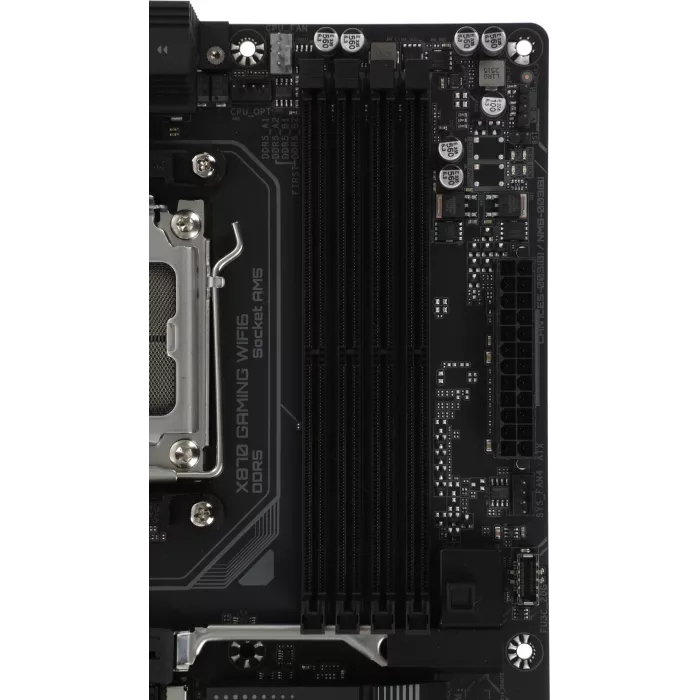 Материнская плата Gigabyte X870 GAMING WIFI6 Socket AM5 AMD X870 4xDDR5 ATX AC`97 8ch(7.1) 2.5Gg RAID+HDMI