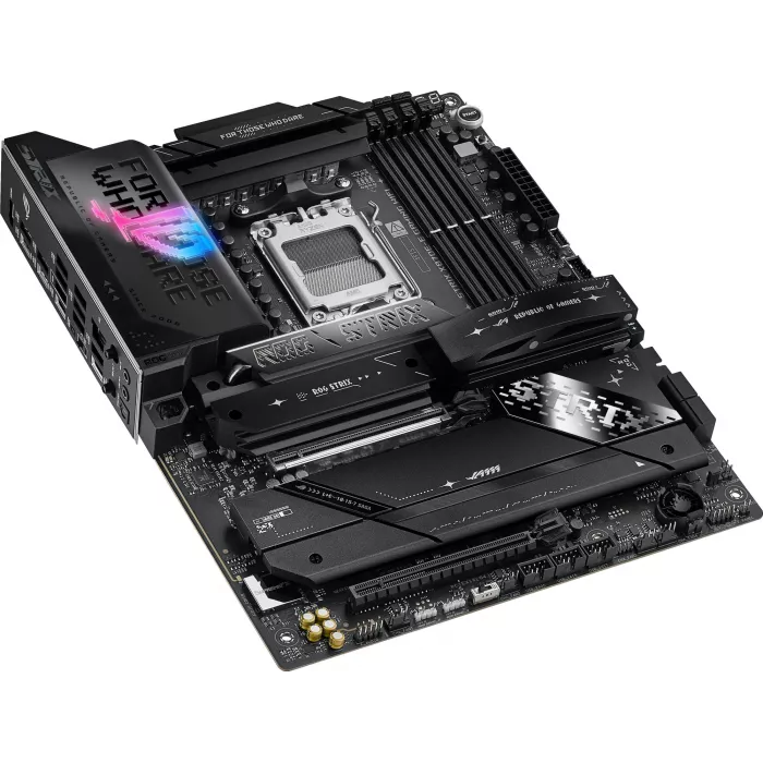 Материнская плата Asus ROG STRIX X870E-E GAMING WIFI Socket AM5 AMD X870E 4xDDR5 ATX AC`97 8ch(7.1) 5Gigabit RAID+HDMI