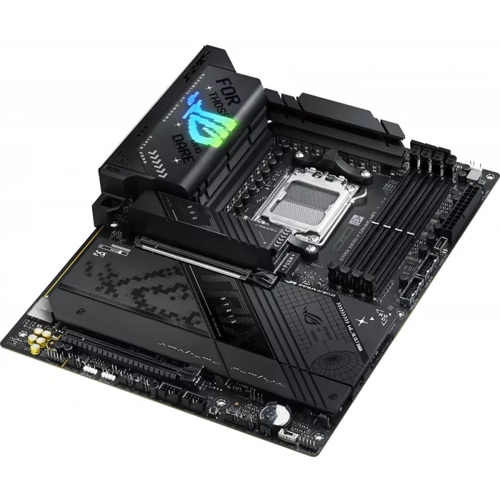 Материнская плата Asus ROG STRIX X870-F GAMING WIFI Socket AM5 AMD X870 4xDDR5 ATX AC`97 8ch(7.1) 2.5Gg RAID+HDMI+DP