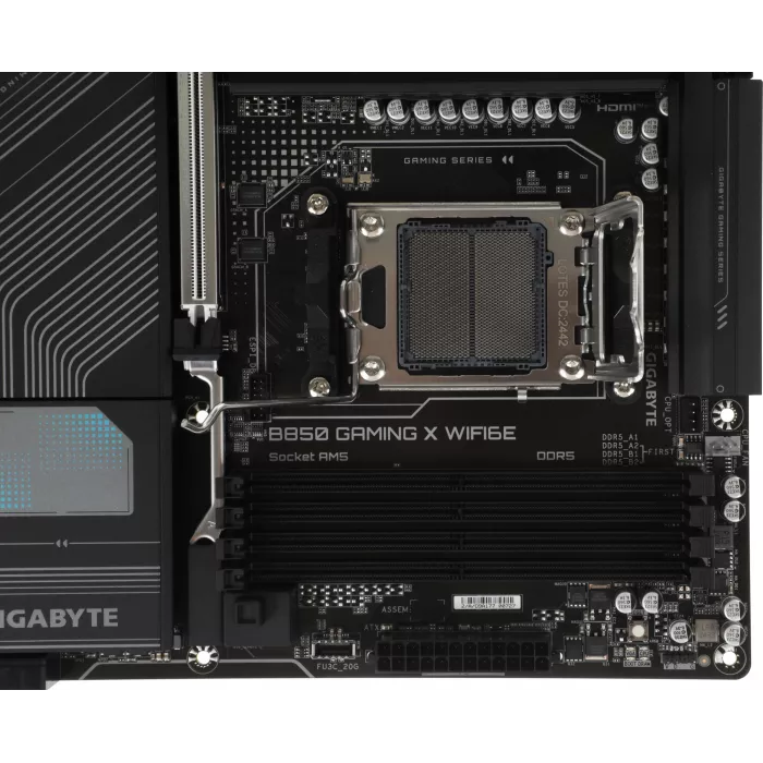 Материнская плата Gigabyte B850 GAMING X WIFI6E Socket AM5 AMD B850 4xDDR5 ATX AC`97 8ch(7.1) 2.5Gg RAID+DP