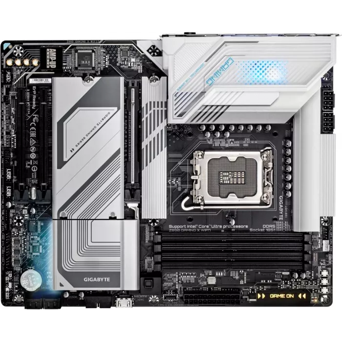 Материнская плата Gigabyte Z890 GAMING X WIFI7 Soc-1851 Intel Z890 4xDDR5 ATX AC`97 8ch(7.1) 2.5Gg RAID+DP