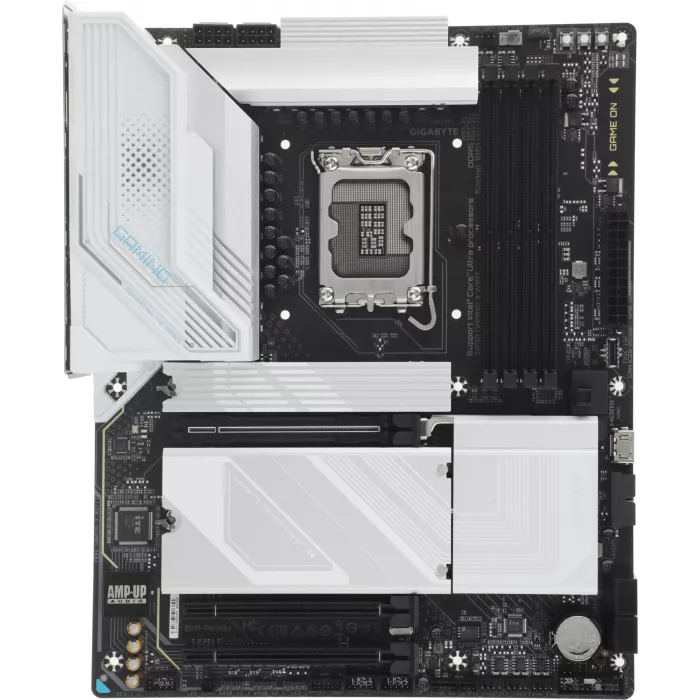 Материнская плата Gigabyte Z890 GAMING X WIFI7 Soc-1851 Intel Z890 4xDDR5 ATX AC`97 8ch(7.1) 2.5Gg RAID+DP
