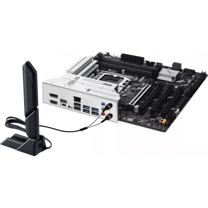 Материнская плата Asus PRIME Z890M-PLUS WIFI Soc-1851 Intel Z890 4xDDR5 mATX AC`97 8ch(7.1) 2.5Gg RAID+HDMI+DP