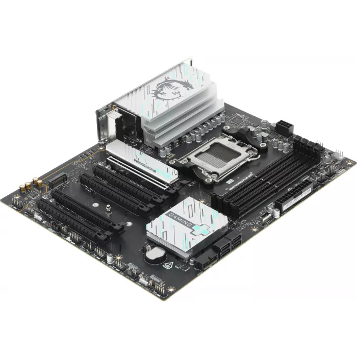 Материнская плата MSI B840 GAMING PLUS WIFI  Socket AM5 AMD B840 4xDDR5 ATX AC`97 8ch(7.1) 2.5Gg RAID+HDMI