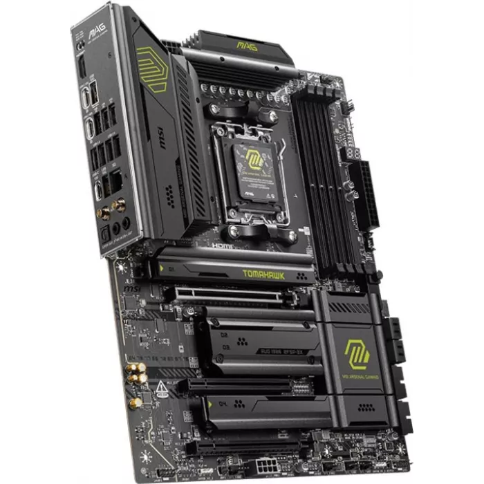 Материнская плата MSI MAG X870E TOMAHAWK WIFI Socket AM5 AMD X870E 4xDDR5 ATX AC`97 8ch(7.1) 5Gigabit RAID+HDMI