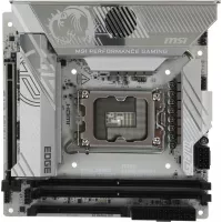 Материнская плата MSI MPG Z890I EDGE TI WIFI Soc-1851 Intel Z890 2xDDR5 mini-ITX AC`97 8ch(7.1) 5Gigabit RAID+HDMI