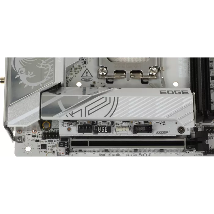 Материнская плата MSI MPG Z890I EDGE TI WIFI Soc-1851 Intel Z890 2xDDR5 mini-ITX AC`97 8ch(7.1) 5Gigabit RAID+HDMI