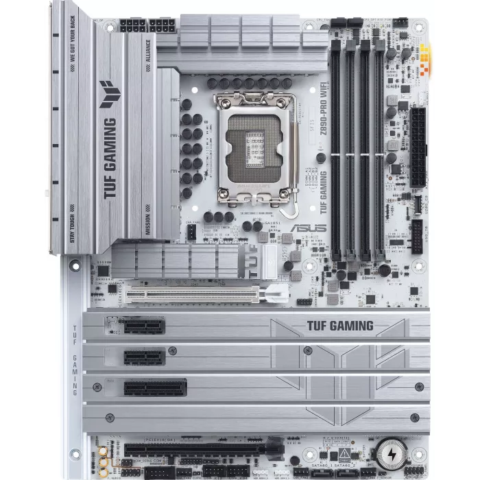 Материнская плата Asus TUF GAMING Z890-PRO WIFI Soc-1851 Intel Z890 4xDDR5 ATX AC`97 8ch(7.1) 2.5Gg RAID+HDMI+DP