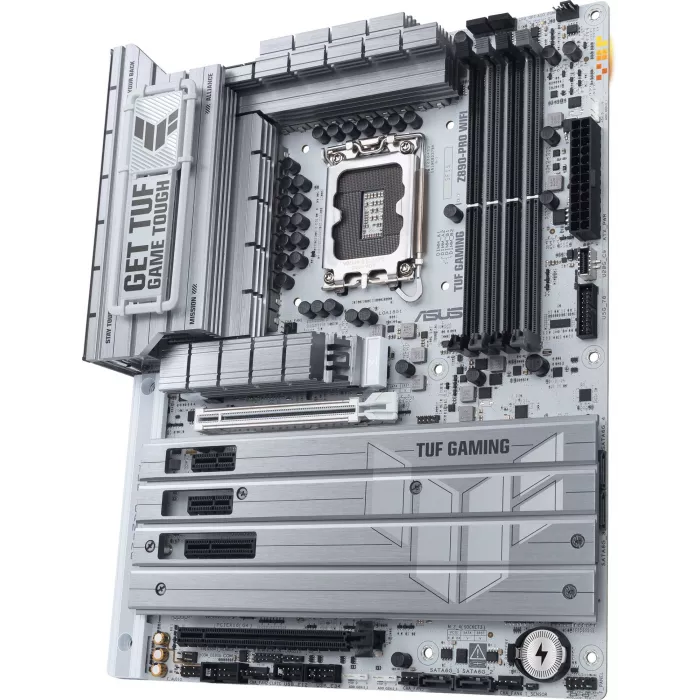 Материнская плата Asus TUF GAMING Z890-PRO WIFI Soc-1851 Intel Z890 4xDDR5 ATX AC`97 8ch(7.1) 2.5Gg RAID+HDMI+DP