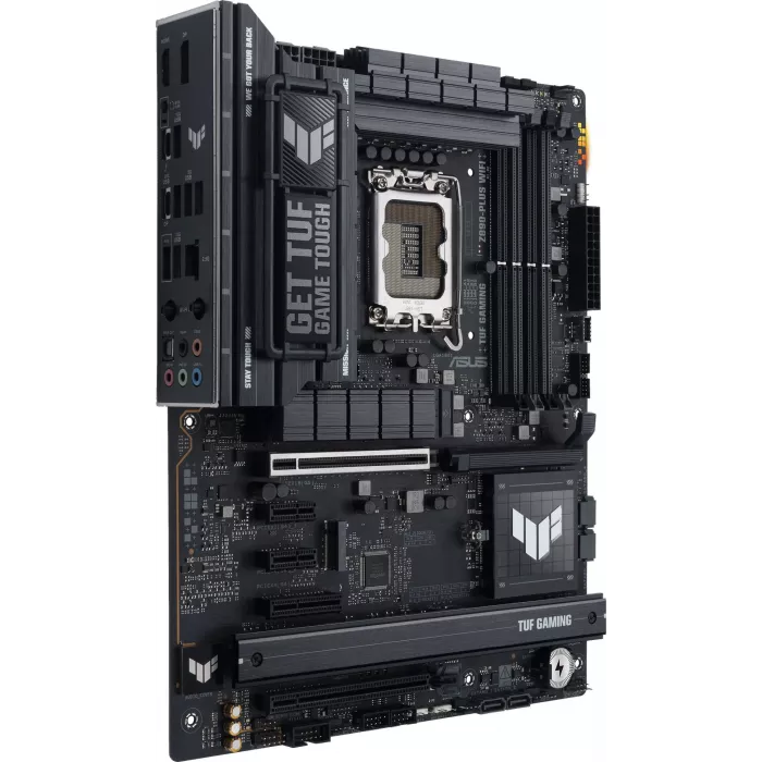 Материнская плата Asus TUF GAMING Z890-PLUS WIFI Soc-1851 Intel Z890 4xDDR5 ATX AC`97 8ch(7.1) 2.5Gg RAID+HDMI+DP