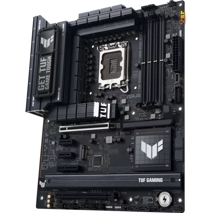 Материнская плата Asus TUF GAMING Z890-PLUS WIFI Soc-1851 Intel Z890 4xDDR5 ATX AC`97 8ch(7.1) 2.5Gg RAID+HDMI+DP