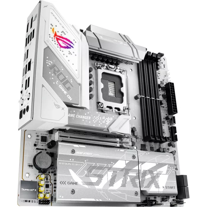 Материнская плата Asus ROG STRIX B860-G GAMING WIFI Soc-1851 Intel B860 4xDDR5 mATX AC`97 8ch(7.1) 2.5Gg RAID+HDMI+DP