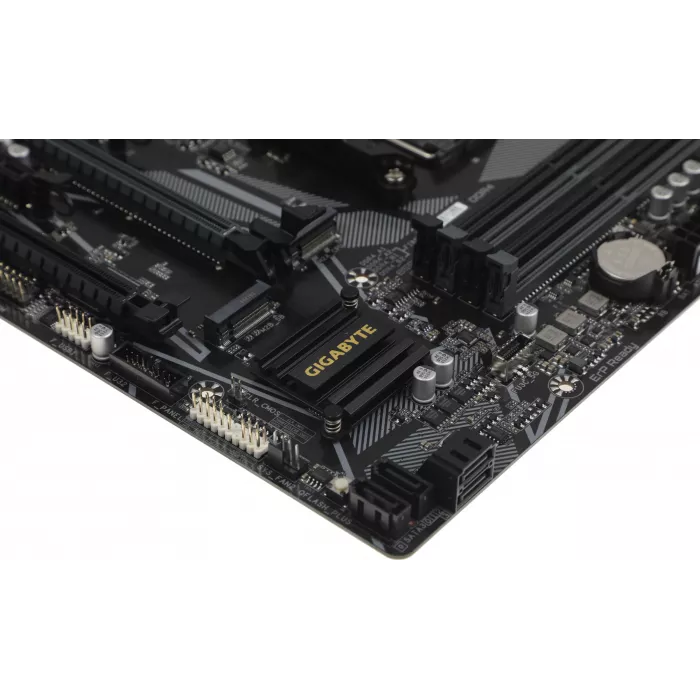 Материнская плата Gigabyte B550M DS3H AC R2 Soc-AM4 AMD B550 4xDDR4 mATX AC`97 8ch(7.1) GbLAN RAID+HDMI+DP