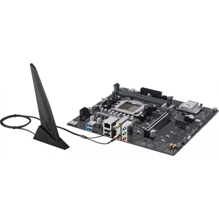 Материнская плата Asus A620M-F GAMING WIFI Socket AM5 AMD A620 2xDDR5 mATX AC`97 8ch(7.1) 2.5Gg RAID+HDMI
