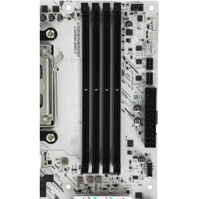 Материнская плата MSI B850M GAMING PLUS WIFI Socket AM5 AMD B850 4xDDR5 mATX AC`97 8ch(7.1) 5Gigabit RAID+HDMI+DP