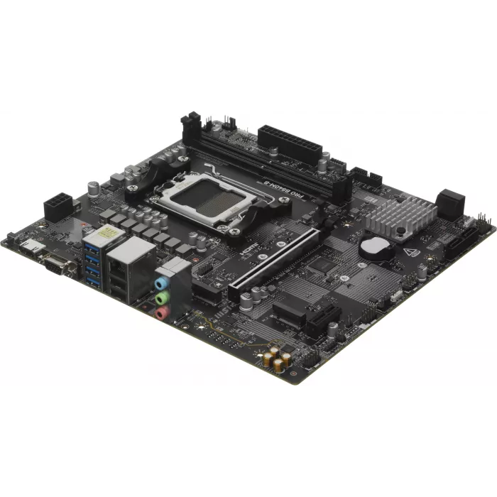Материнская плата MSI PRO B840M-B Socket AM5 AMD B840 2xDDR5 mATX AC`97 8ch(7.1) 2.5Gg RAID+VGA+HDMI