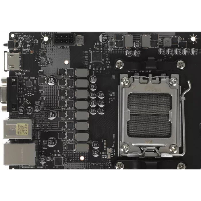 Материнская плата MSI PRO B840M-B Socket AM5 AMD B840 2xDDR5 mATX AC`97 8ch(7.1) 2.5Gg RAID+VGA+HDMI