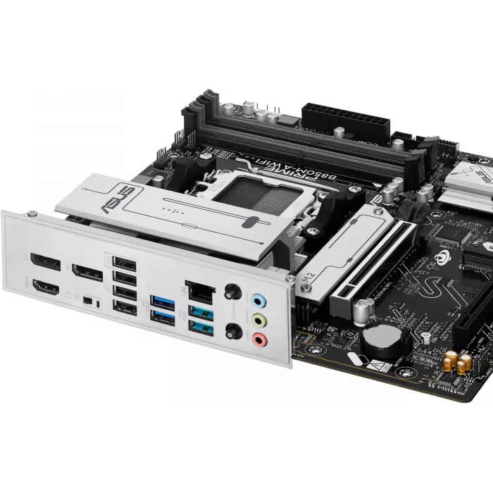 Материнская плата Asus PRIME B850M-A WIFI Socket AM5 AMD B850 4xDDR5 mATX AC`97 8ch(7.1) 2.5Gg RAID+VGA+HDMI+DP