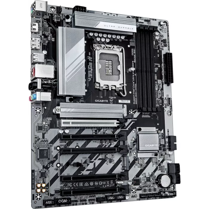 Материнская плата Gigabyte B860 DS3H WIFI6E Soc-1851 Intel B860 4xDDR5 ATX AC`97 8ch(7.1) 2.5Gg RAID+HDMI+DP