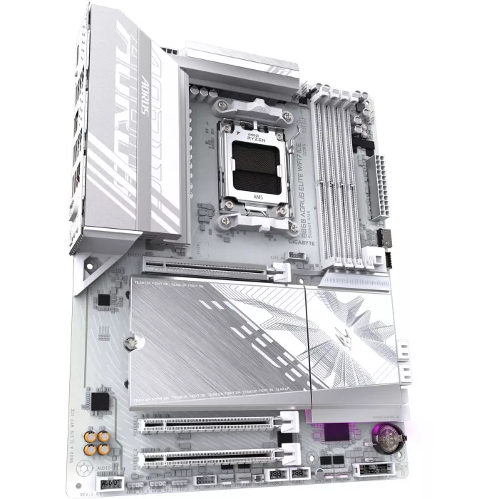 Материнская плата Gigabyte B850 AORUS ELITE WIFI7 ICE Socket AM5 AMD B850 4xDDR5 ATX AC`97 8ch(7.1) 2.5Gg RAID+DP
