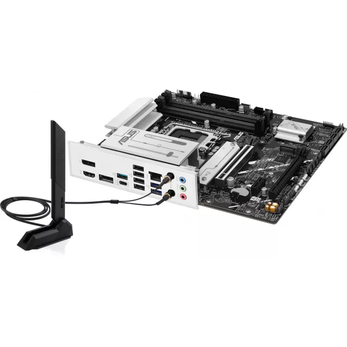 Материнская плата Asus PRIME B860M-A WIFI Soc-1851 Intel B860 4xDDR5 mATX AC`97 8ch(7.1) 2.5Gg RAID+HDMI+DP