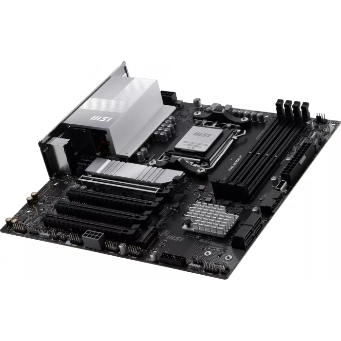Материнская плата MSI PRO B850M-P Socket AM5 AMD B850 4xDDR5 mATX AC`97 8ch(7.1) 5Gigabit RAID+HDMI+DP