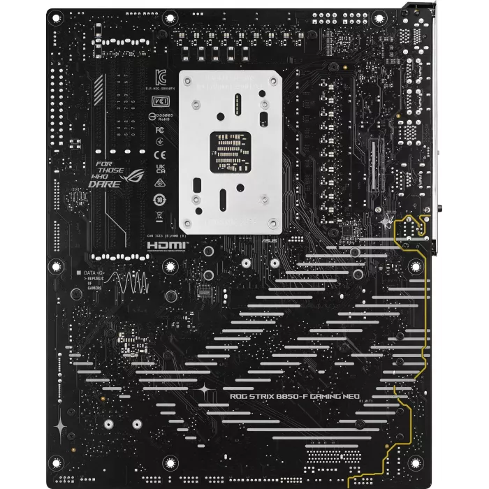 Материнская плата Asus ROG Strix B850-F GAMING WIFI7 NEO Socket AM5 AMD B850 4xDDR5 ATX AC`97 8ch(7.1) 5Gigabit RAID+HDMI