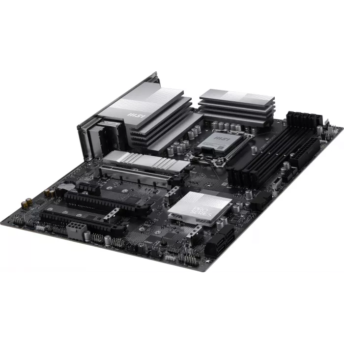 Материнская плата MSI PRO Z890-P WIFI6E Soc-1851 Intel Z890 4xDDR5 ATX AC`97 8ch(7.1) 5Gigabit RAID+HDMI+DP