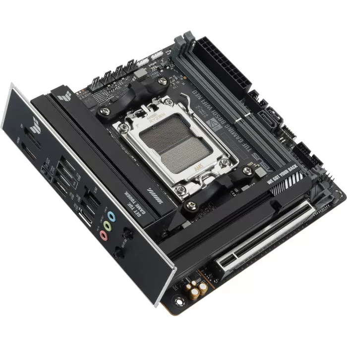 Материнская плата Asus TUF GAMING B850I WIFI NEO Socket AM5 AMD B850 2xDDR5 mini-ITX AC`97 8ch(7.1) 2.5Gg RAID+HDMI+DP