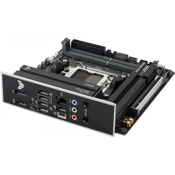 Материнская плата Asus TUF GAMING B850I WIFI NEO Socket AM5 AMD B850 2xDDR5 mini-ITX AC`97 8ch(7.1) 2.5Gg RAID+HDMI+DP
