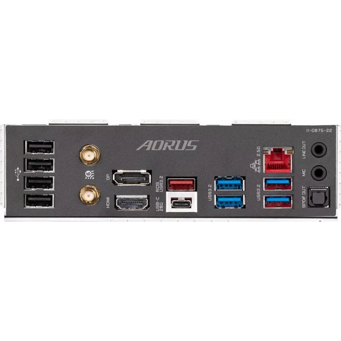 Материнская плата Gigabyte Z790M AORUS ELITE AX Soc-1700 Intel Z790 4xDDR5 mATX AC`97 8ch(7.1) 2.5Gg RAID+HDMI+DP