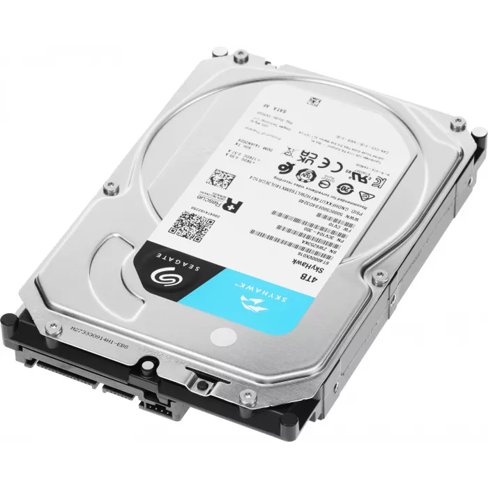 Жесткий диск Seagate SATA-III 4TB ST4000VX016 Surveillance Skyhawk 4KN (5400rpm) 256Mb 3.5"