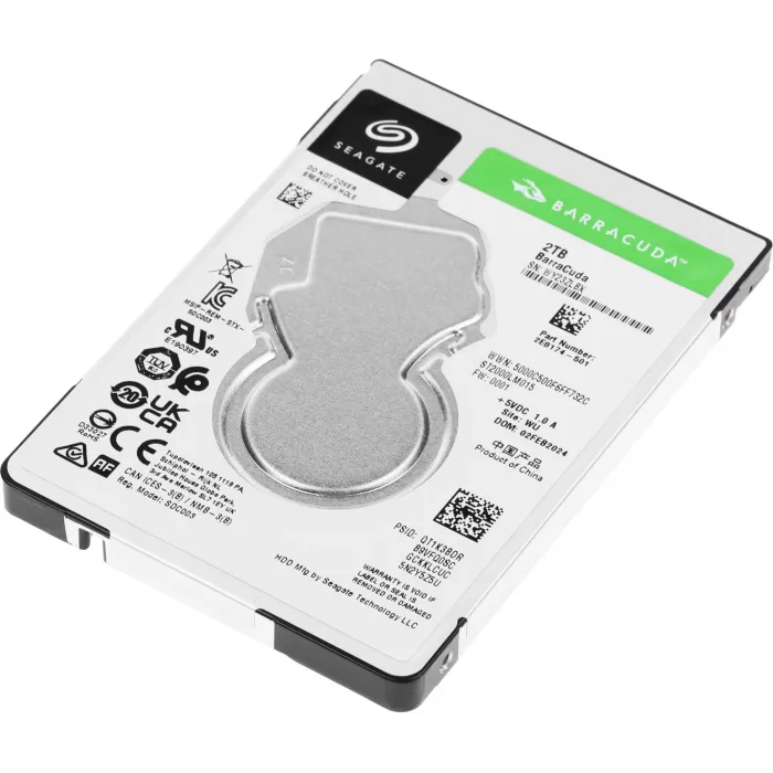 Жесткий диск Seagate SATA-III 2TB ST2000LM015 Notebook/Desktop Barracuda 4KN (5400rpm) 128Mb 2.5"